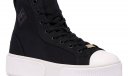 Black Allston Hi Top | Unisex Canvas Sneaker