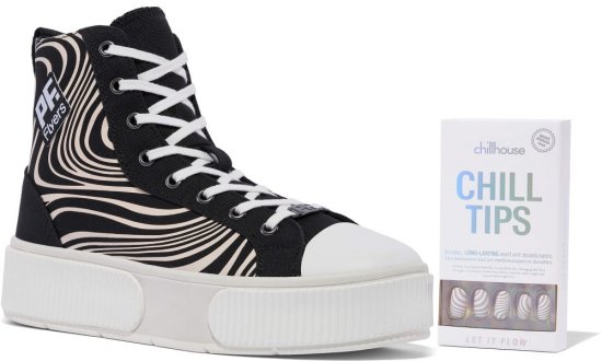 Let it Flow Allston x Chillhouse Hi Top | Unisex Canvas Sneaker