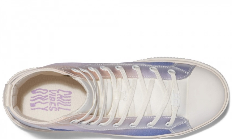 Groovy Baby Allston x Chillhouse Hi Top | Unisex Canvas Sneaker - Click Image to Close