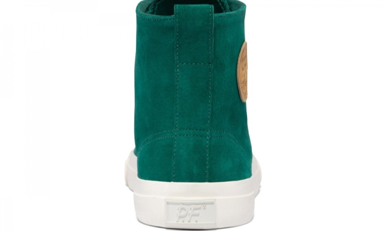 Aventurine Premium Suede All American Hi Top | Unisex Suede Sneaker - Click Image to Close