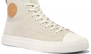 Sea Salt Premium Suede All American Hi Top | Unisex Suede Sneaker