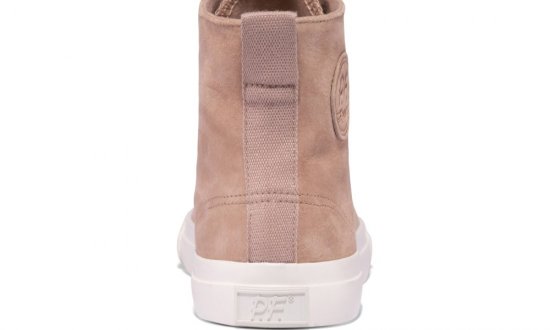 Blush All American Hi Top | Unisex Suede Sneaker