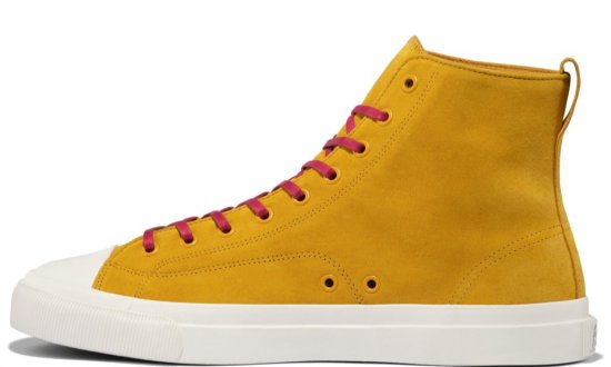 Golden Spice Premium Suede All American Hi Top | Unisex Suede Sneaker