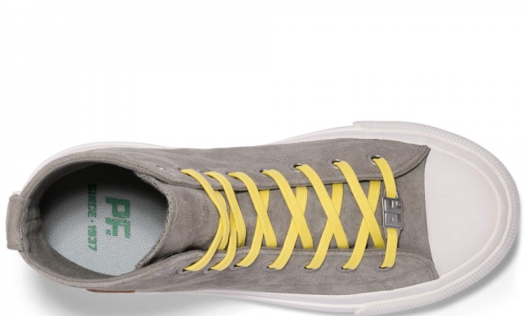 Dried Sage All American Hi Top | Unisex Suede Sneaker - Click Image to Close
