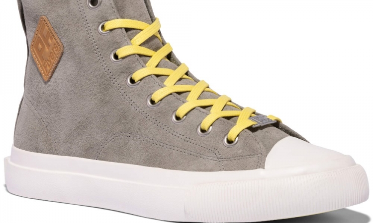 Dried Sage All American Hi Top | Unisex Suede Sneaker - Click Image to Close