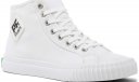 White Classic Center Hi Top | Unisex Canvas Sneaker