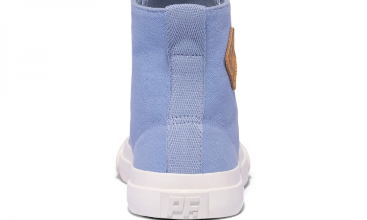 Blue Heron All American Hi Top | Unisex Canvas Sneaker - Click Image to Close